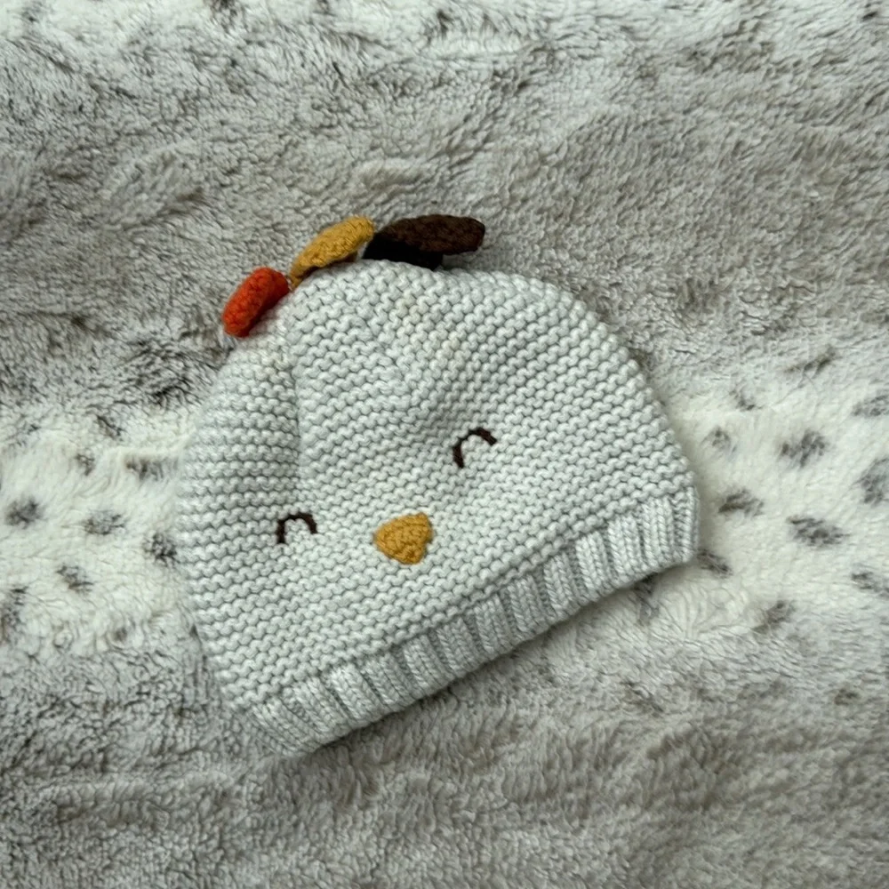 Carter’s Turkey pumpkin set unisex baby 6 months Thanksgiving holiday party fall